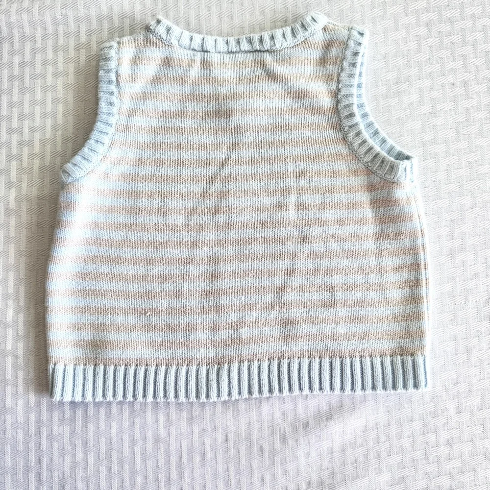 Kenneth Cole Reaction Baby Boy 3PC Outfit 18M Sweater Vest Shirt Pants‎ Easter